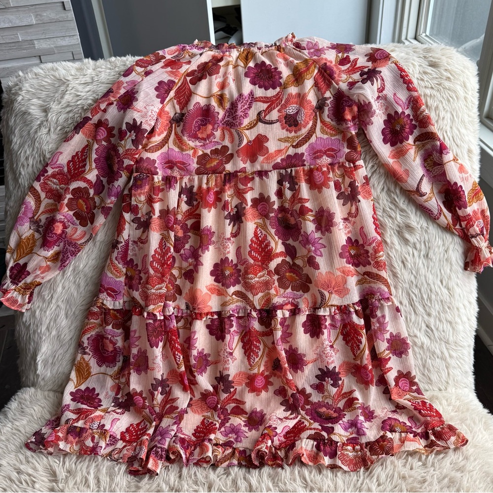 Floral Long Sleeve Dress